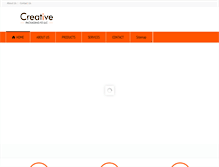 Tablet Screenshot of creativepackaginguae.com